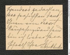 Nachlass Franz Steindachner, Korrespondenz-Karte von L. Weckbecker an Franz Steindachner (26.12.1907), Inv.Nr. 578.02, Seite 2
